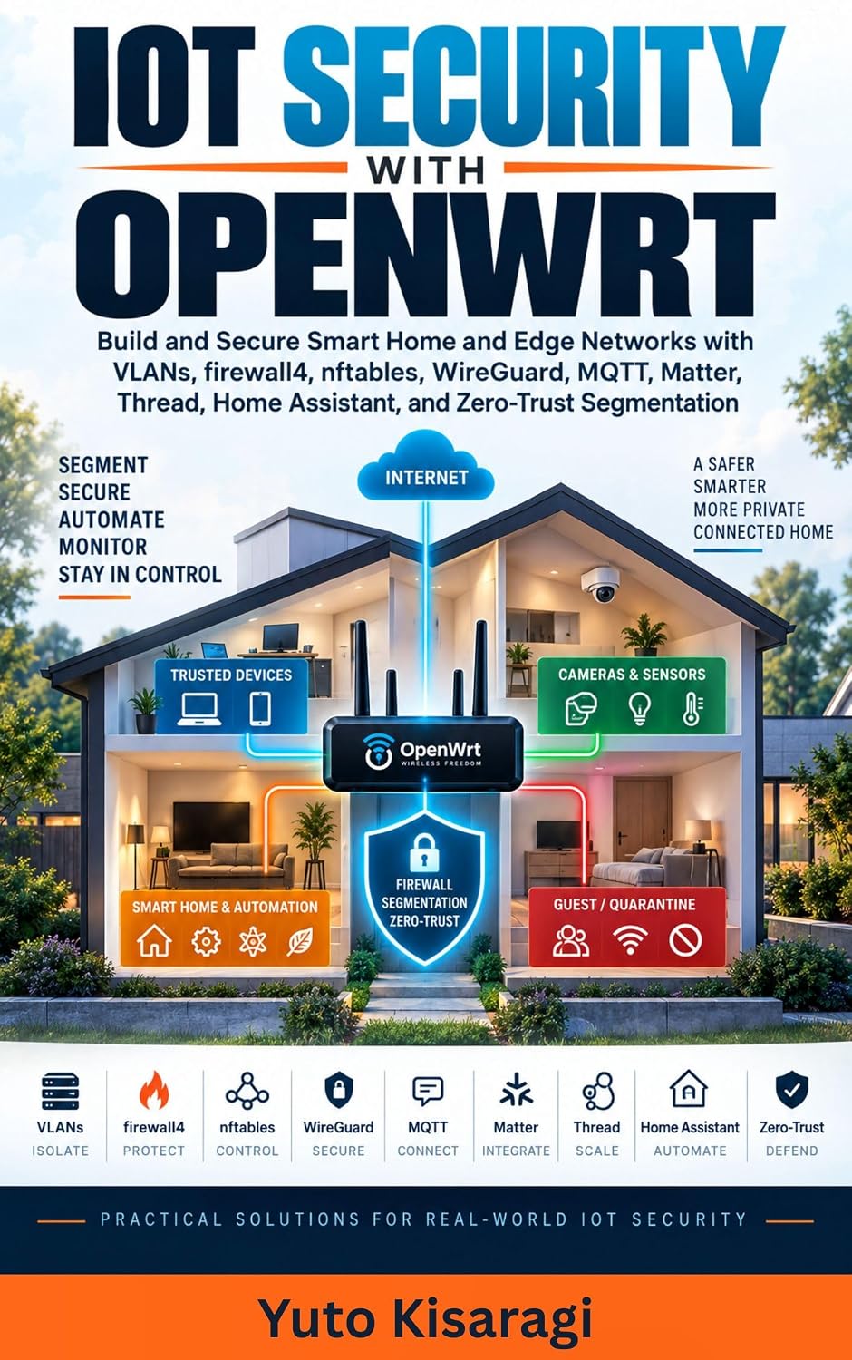 IOT SECURITY WITH OPENWRT: Build and Secure Smart Home and Edge Networks with VLANs, firewall4, nftables, WireGuard, MQTT, Matter, Thread, Home Assistant,... Zero-Trust Segmentation (English Edition) baixar o livro de graça