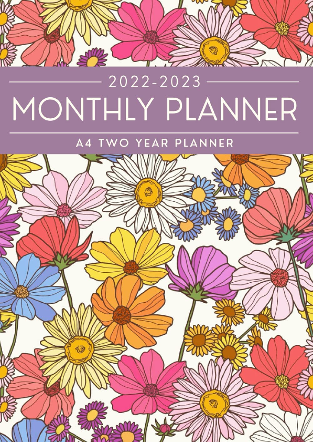 ler totalmente 2022-2023 Monthly Planner: Two Year Monthly Planner Calendar | 1st January 2022-31st December 2023 | Business Diary | Pretty Floral Cover