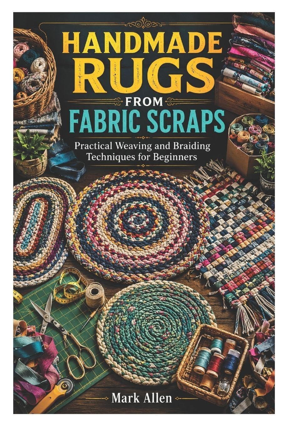 ler totalmente Handmade Rugs from Fabric Scraps: Practical Weaving and Braiding Techniques for Beginners