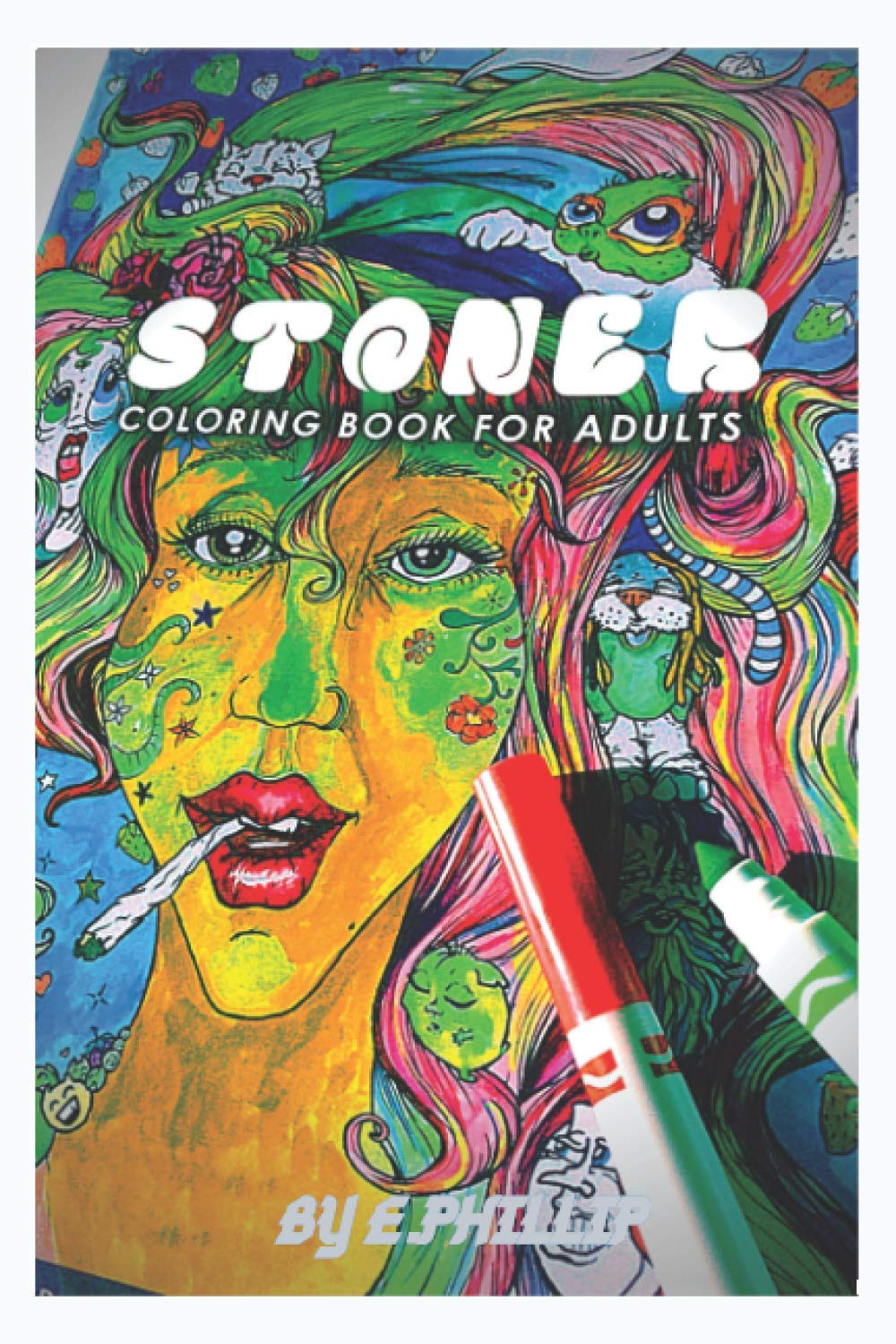 Stoner Coloring Book for Adults