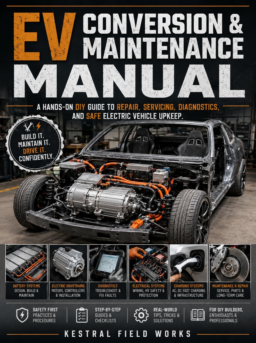ler totalmente EV Conversion & Maintenance Manual: A Hands-On DIY Guide to Repair, Servicing, Diagnostics, and Safe Electric Vehicle Upkeep (English Edition)