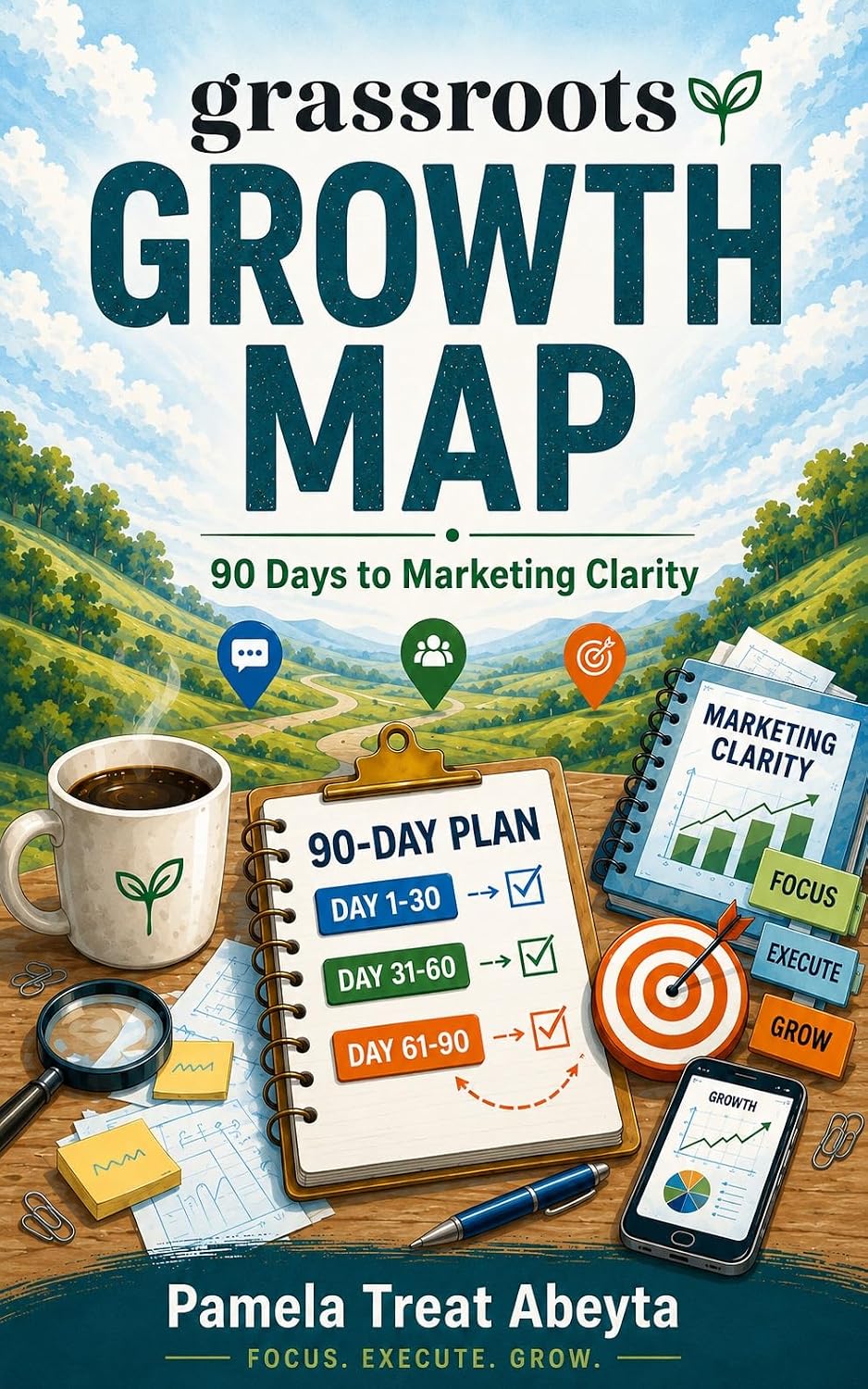 ler totalmente Grassroots Growth Map: 90-Days to Marketing Clarity (English Edition)