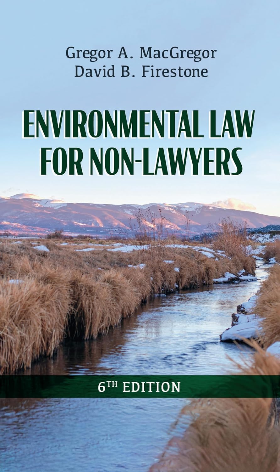 ler totalmente Environmental Law for Non-Lawyers, 6th Edition (English Edition)