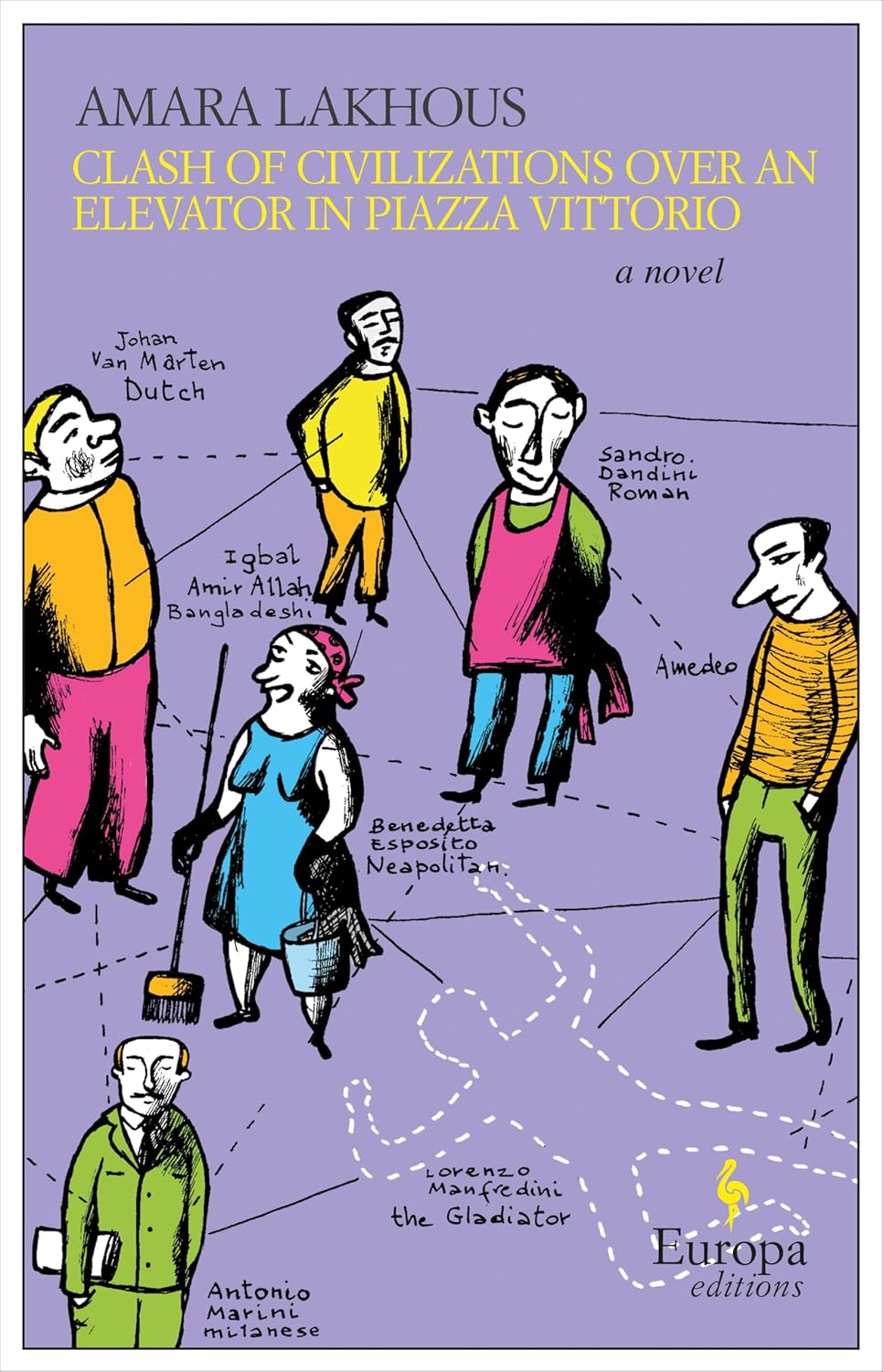 ler totalmente Clash of Civilizations Over an Elevator in Piazza Vittorio: A Novel (English Edition)