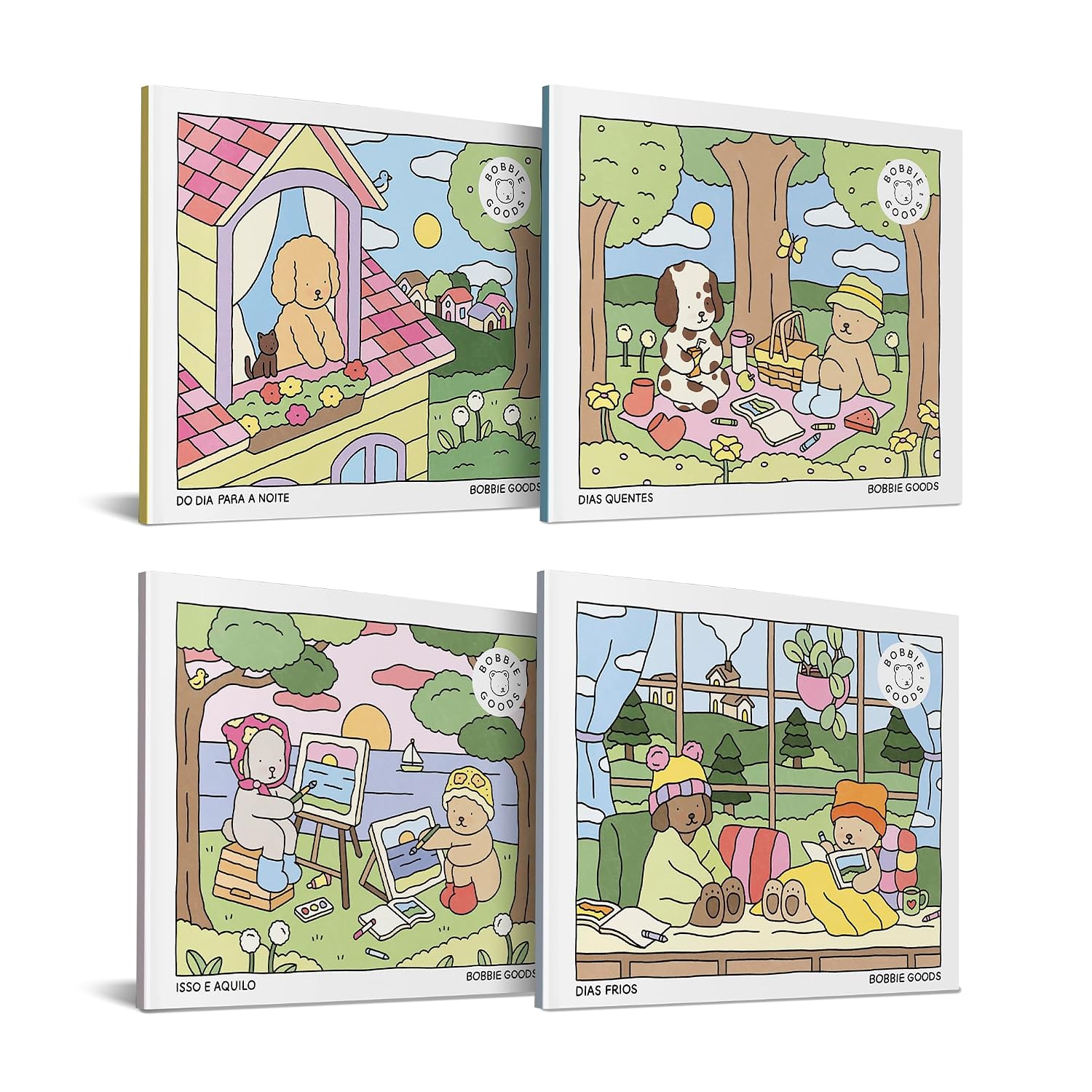 capítulo por capítulo baixar Coleção completa Bobbie Goods (Do dia para a noite, Dias quentes, Isso e aquilo e Dias frios)