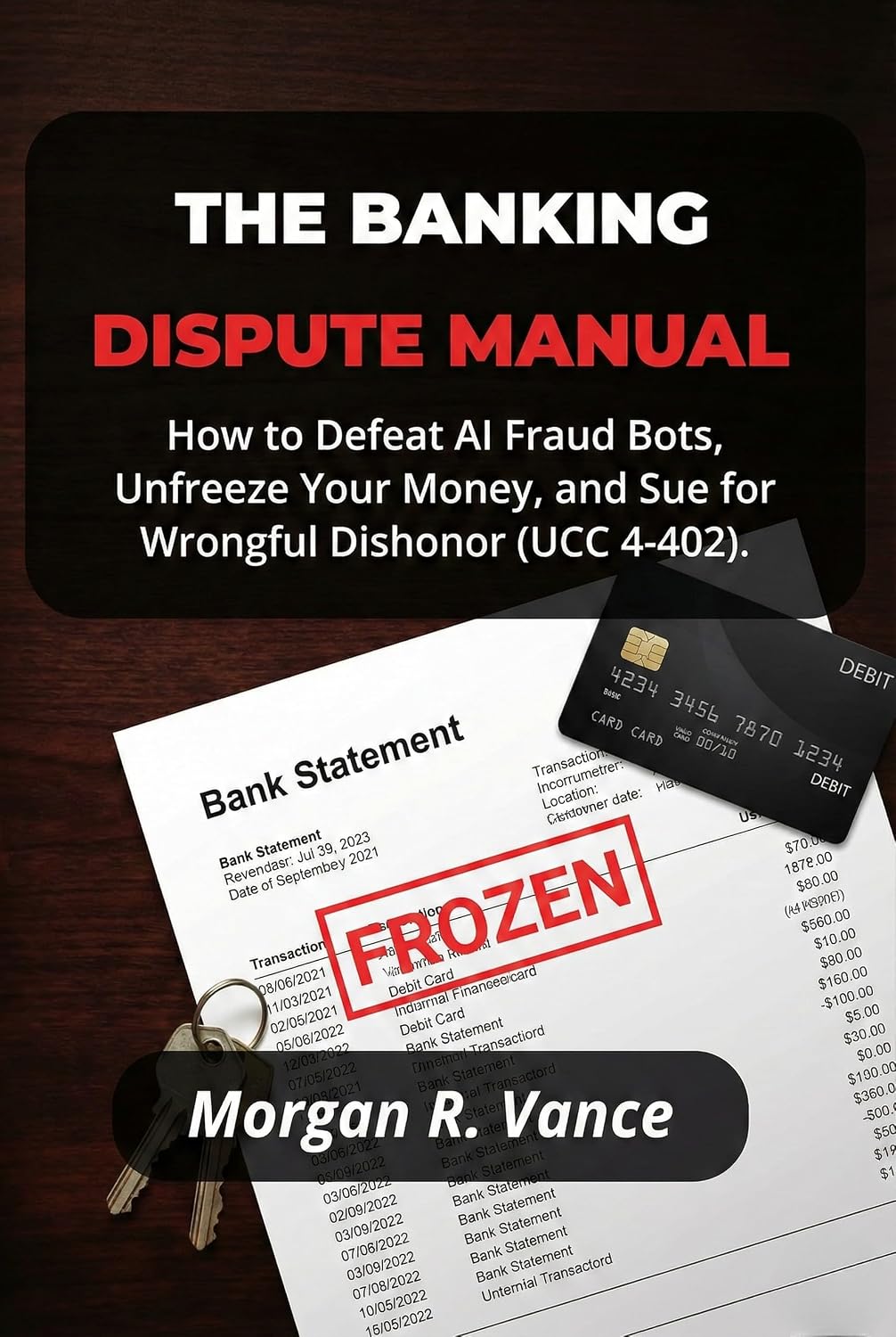 THE BANKING DISPUTE MANUAL: Defeat AI Fraud Bots, Unfreeze Your Money, and Sue for Wrongful Dishonor (UCC 4-402, Reg E, & ChexSystems Removal) (The Dispute Manual Series Book 4) (English Edition) baixar livro de graça