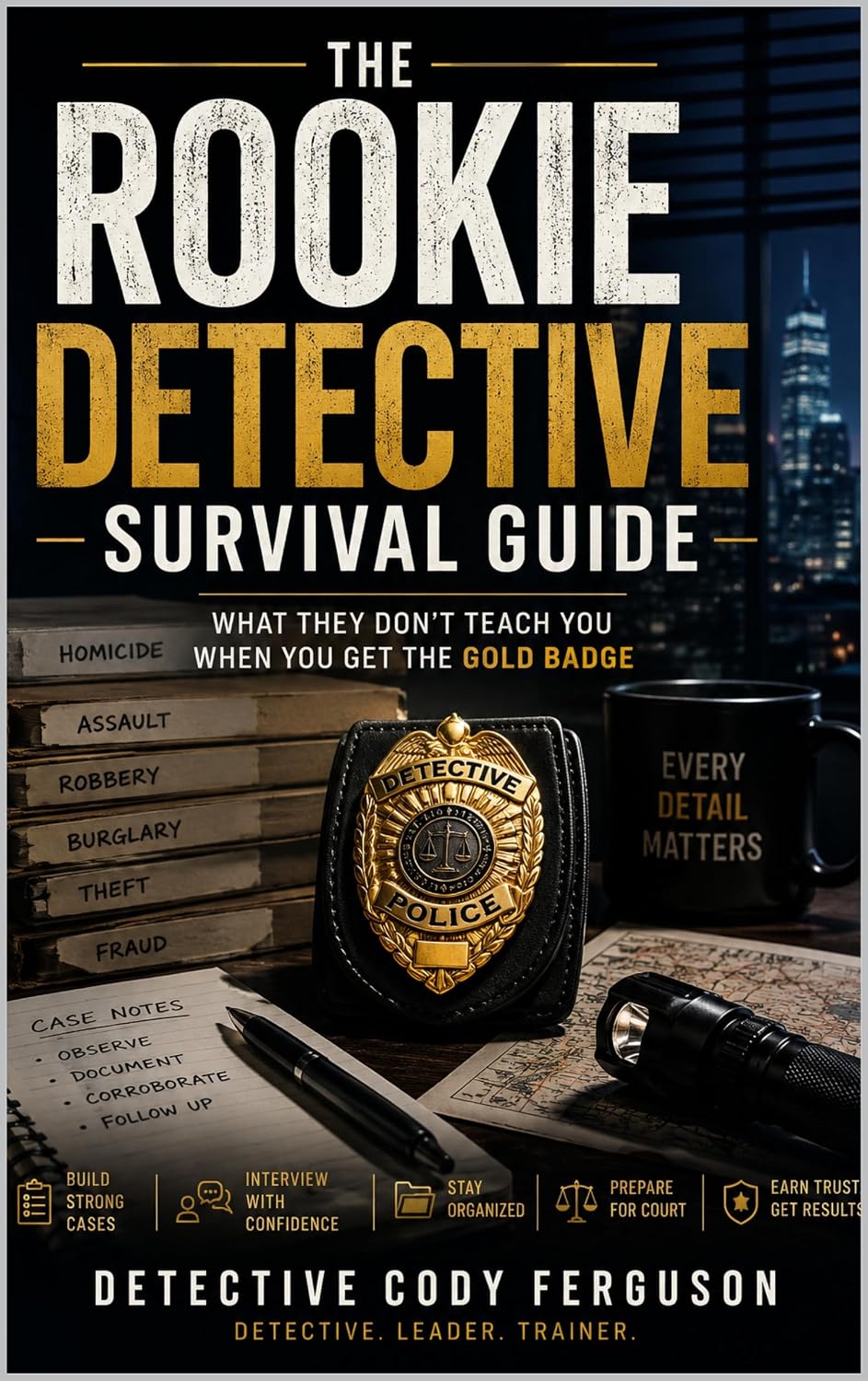 The Rookie Detective Survival Guide: The Rookie Detective Survival Guide: What They Don't Teach You Before Your First Case (English Edition) baixar livro de graça