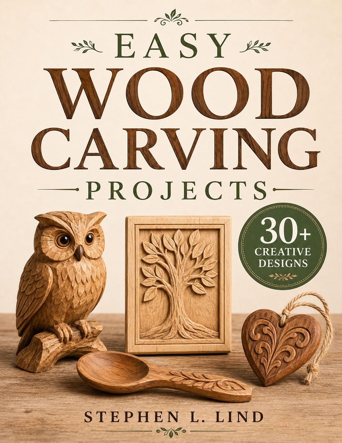 Easy Wood Carving Projects: 30+ Creative Designs with Patterns, Tool Guidance, Safety Tips, and Finishing Ideas for Handmade Woodcrafts (The Woodcraft Bible Series) (English Edition) baixar o livro de graça