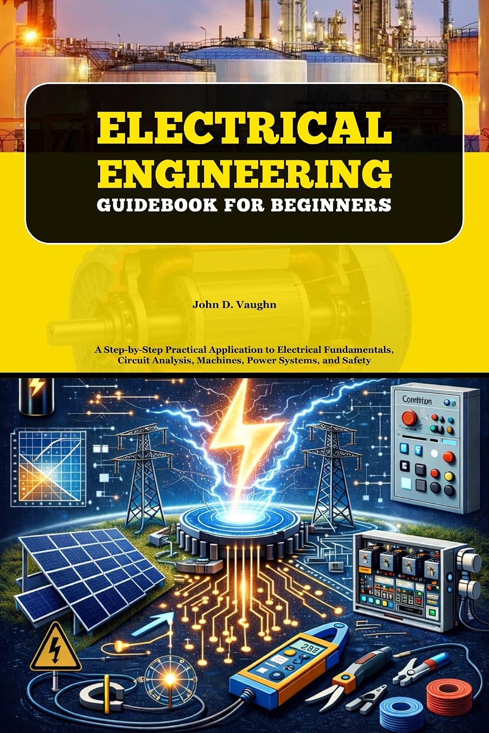 Electrical Engineering Guidebook for Beginners: A Step-by-Step Practical Application to Electrical Fundamentals, Circuit Analysis, Machines, Power Systems, and Safety (English Edition) baixar o livro de graça