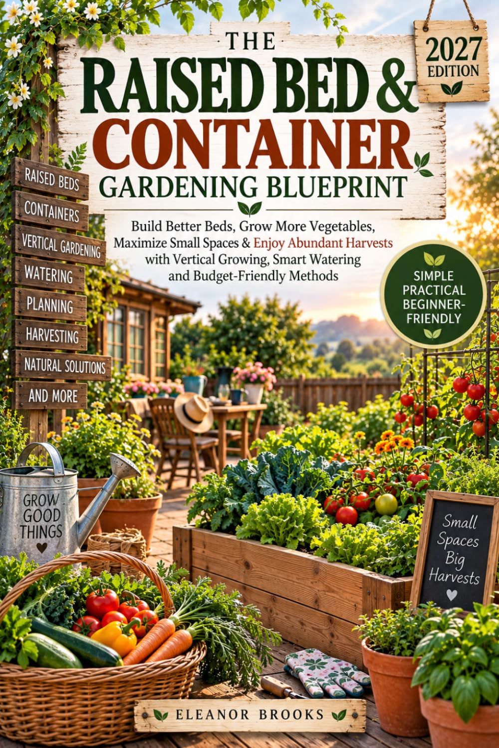 The Raised Bed & Container Gardening Blueprint: Step-by-Step Beginner’s Guide to Building Productive Raised Beds, Growing Vegetables in Containers & Turning Limited Space into a Thriving Home Garden baixar o livro de graça
