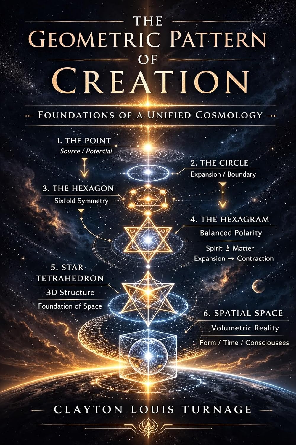 ler totalmente The Geometric Pattern of Creation: Foundations of a Unified Cosmology (The Conscious Cosmos) (English Edition)