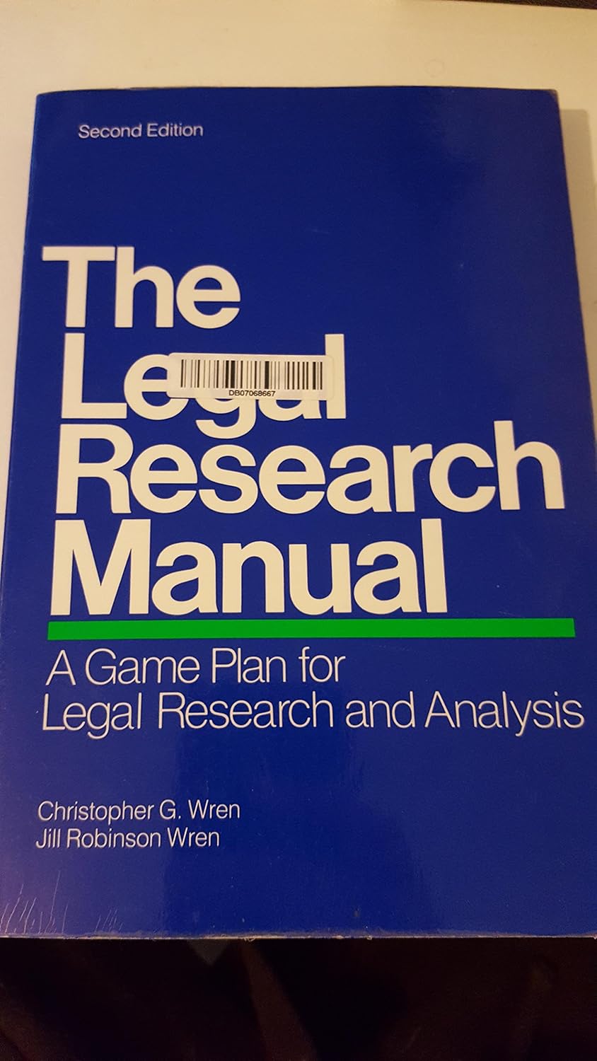 ler totalmente The Legal Research Manual: A Game Plan for Legal Research and Analysis