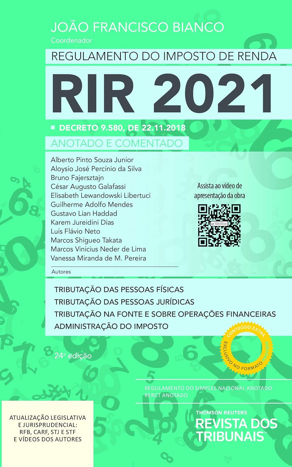 Regulamento Do Imposto De Renda Rir 2021 24 Edição baixar o livro de graça