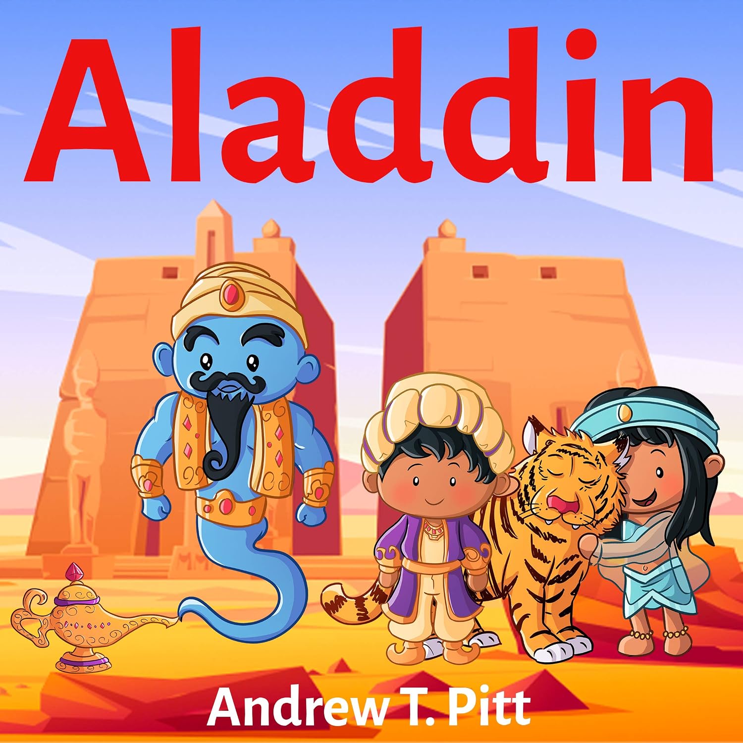 ler totalmente Aladdin: The Magic Lamp: Book for Kids: Bedtime Stories Fantasy Children Picture Book 4-8 (Bedtime Stories Boys and Girls 28) (English Edition)