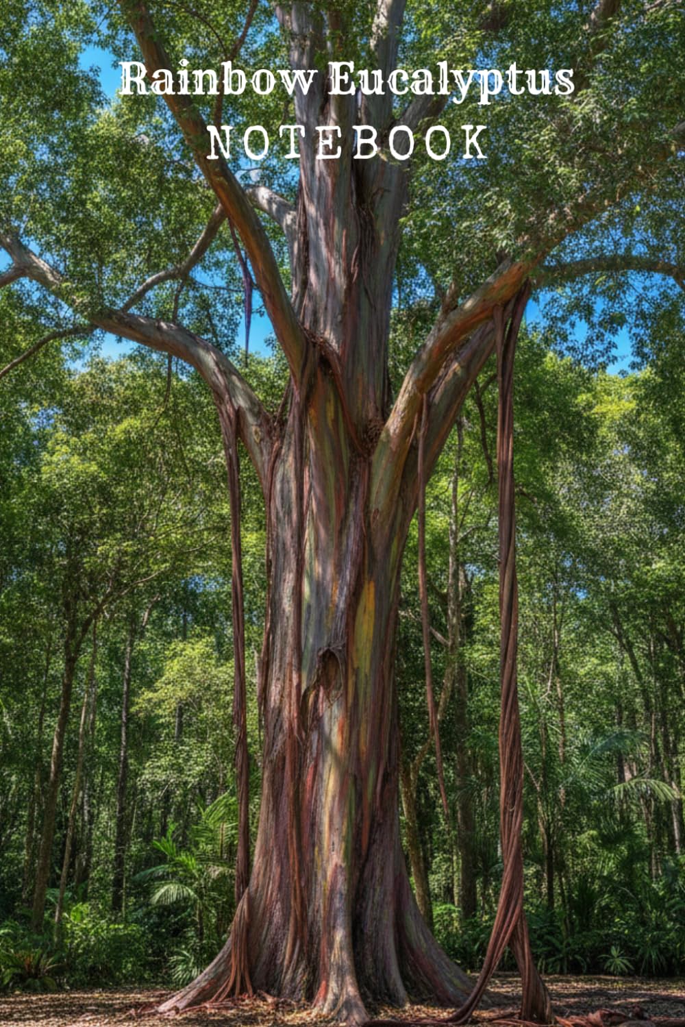 Rainbow Eucalyptus Notebook: Lined Journal for Tree Lovers, Nature Notes, School, Work and Everyday Writing baixar o livro de graça
