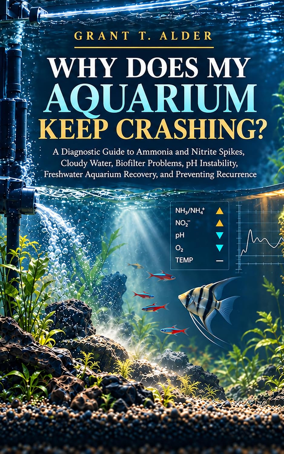 capítulo por capítulo baixar Why Does My Aquarium Keep Crashing?: A Diagnostic Guide to Ammonia and Nitrite Spikes, Cloudy Water, Biofilter Problems, pH Instability, Freshwater Aquarium... and Preventing Recurrence (English Edition)