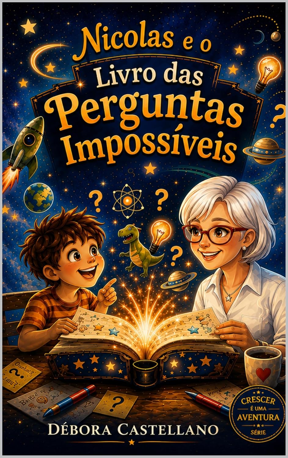 ler totalmente Nicolas e o Livro das Perguntas Impossíveis (CRESCER É UMA AVENTURA 3)