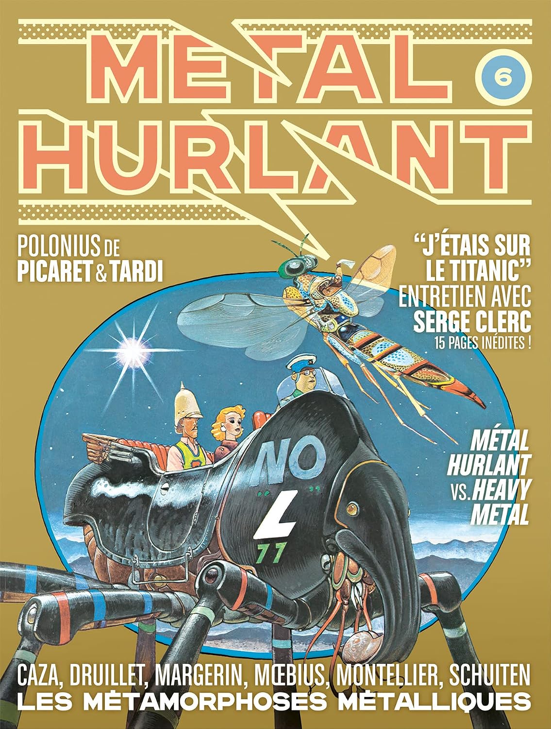 capítulo por capítulo baixar Métal Hurlant N°6: Les Métamorphoses métalliques