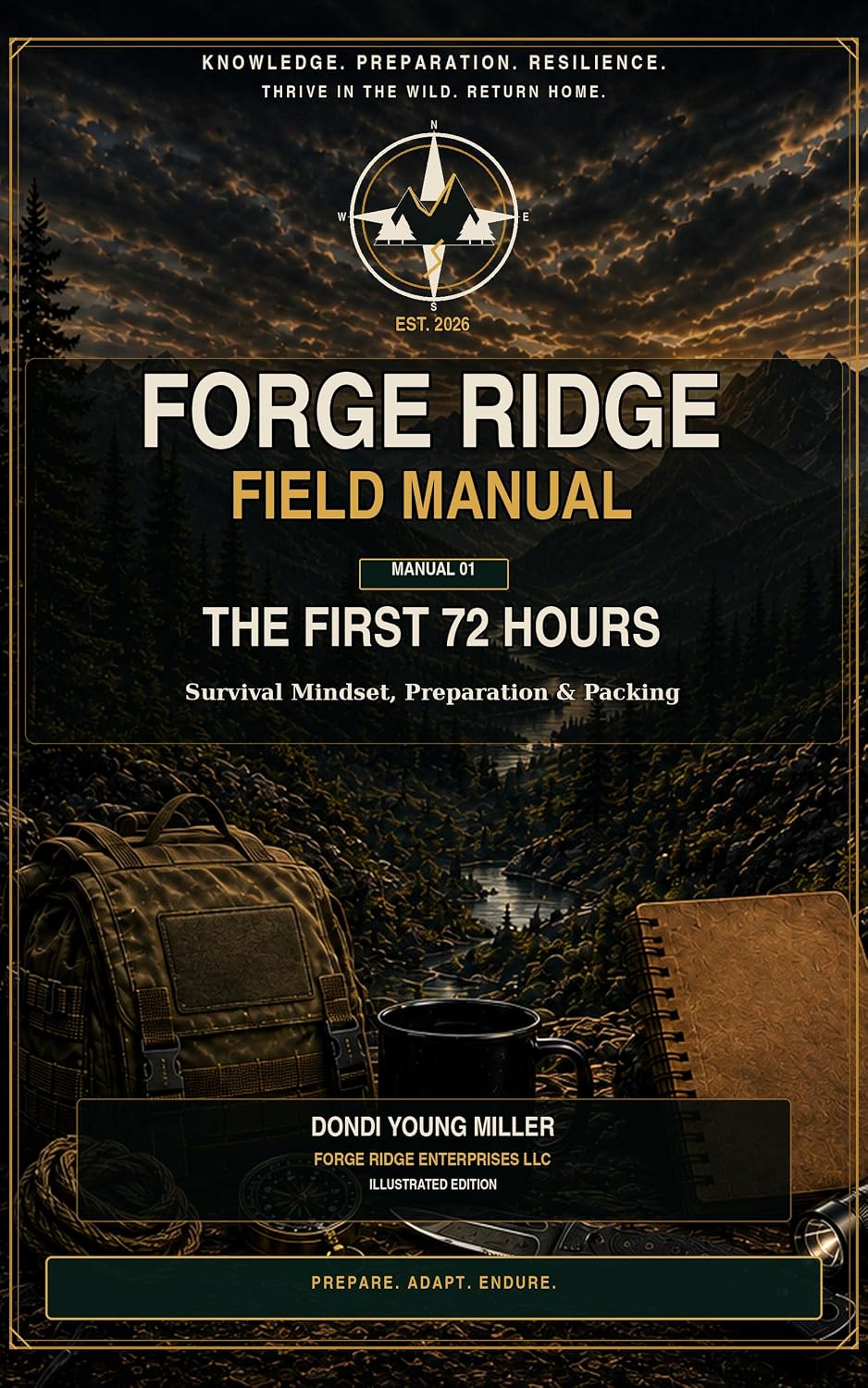 The First 72 Hours: Survival Mindset, Preparation & Packing (Forge Ridge Field Manuals Book 1) (English Edition) baixar livro de graça