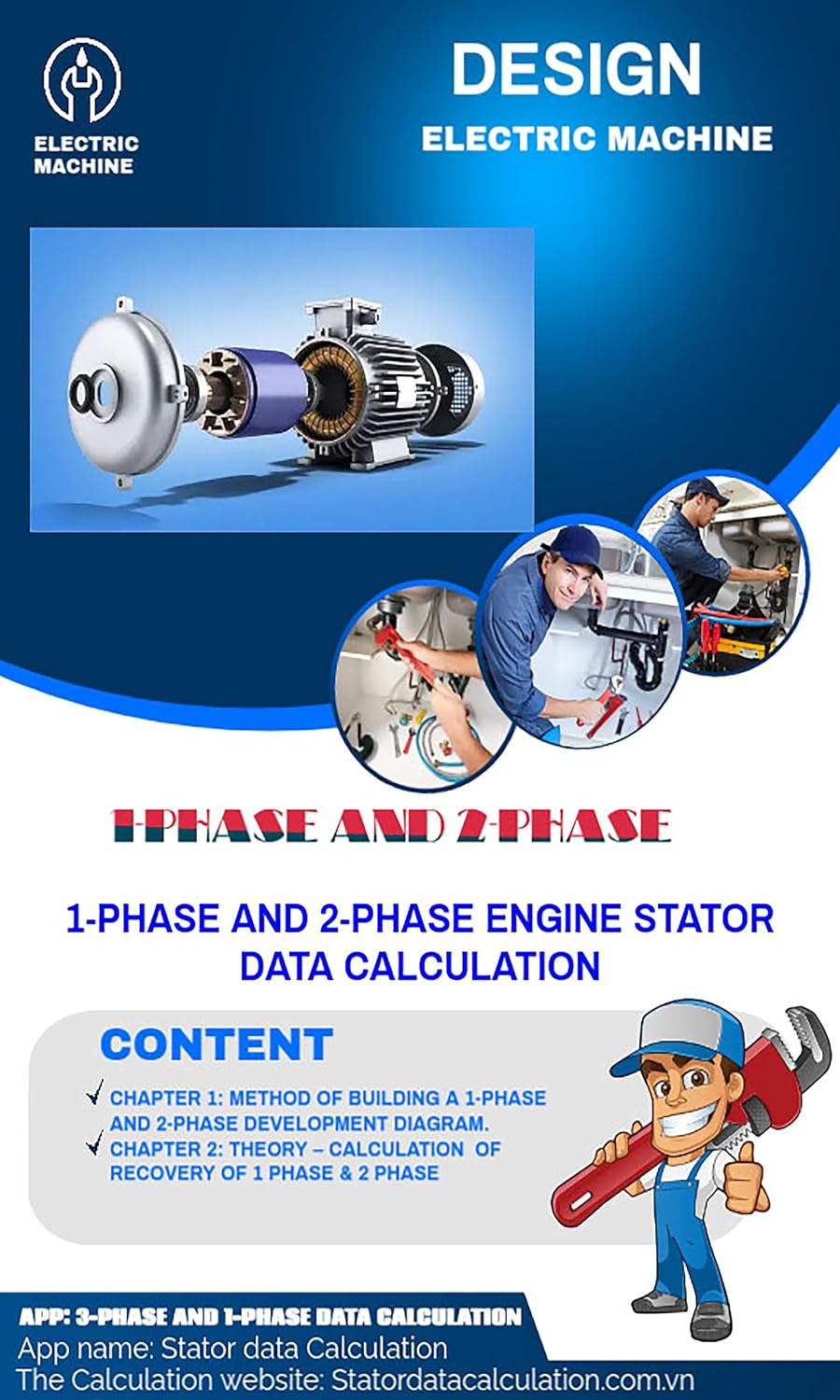 capítulo por capítulo baixar DESIGN: ELECTRIC MACHINE 1-PHASE AND 2-PHASE ENGINE STATOR DATA CALCULATION: 1-PHASE AND 2-PHASE ENGINE STATOR DATA CALCULATION (English Edition)