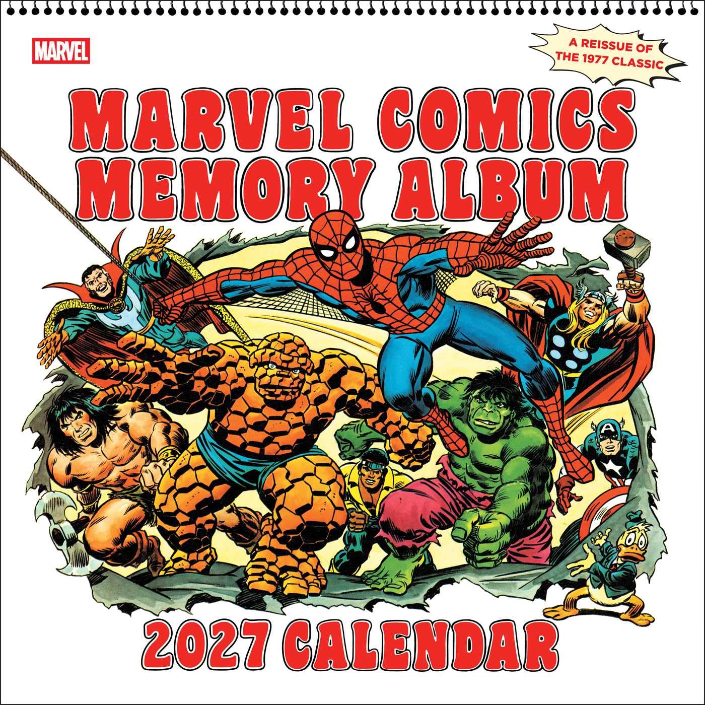 capítulo por capítulo baixar Marvel Comics Memory Album 2027 Wall Calendar: A Reissue of the 1977 Classic