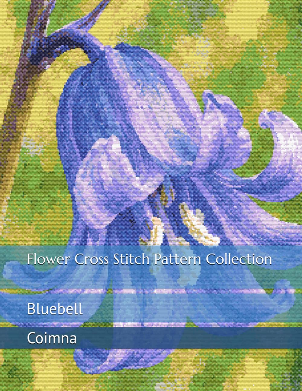 capítulo por capítulo baixar Flower Cross Stitch Pattern Collection: Bluebell