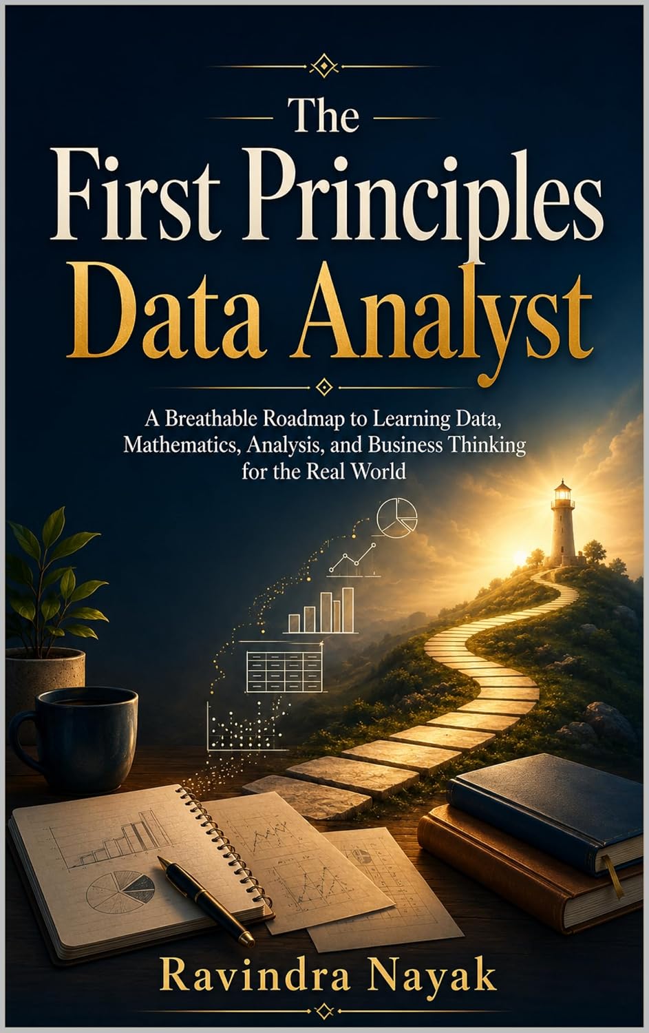 The First Principles Data Analyst: A Breathable Roadmap to Learning Data, Mathematics, Analysis, and Business Thinking for the Real World (English Edition) baixar o livro de graça