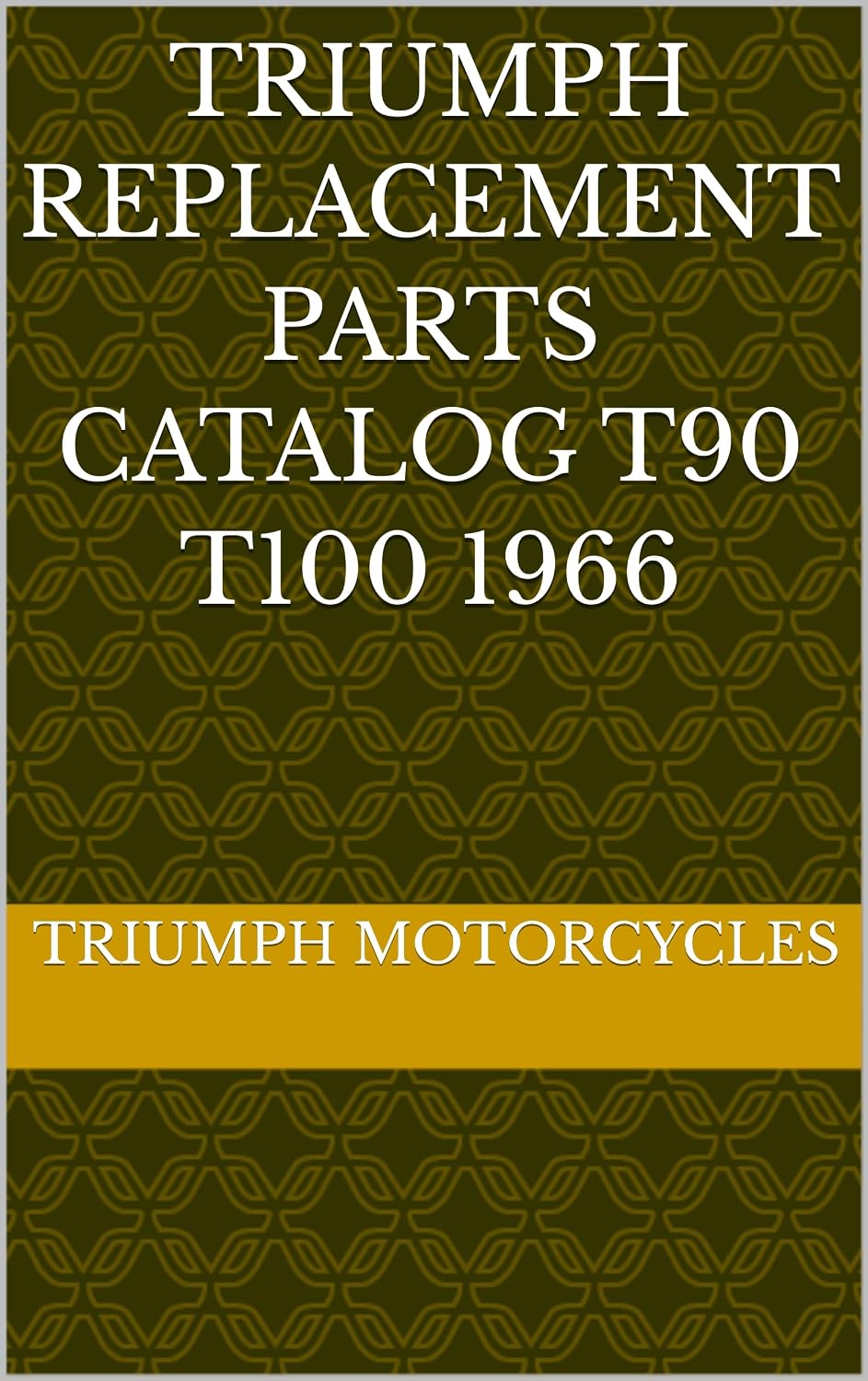 Triumph Replacement Parts Catalog T90 T100 1966 (English Edition) baixar o livro de graça