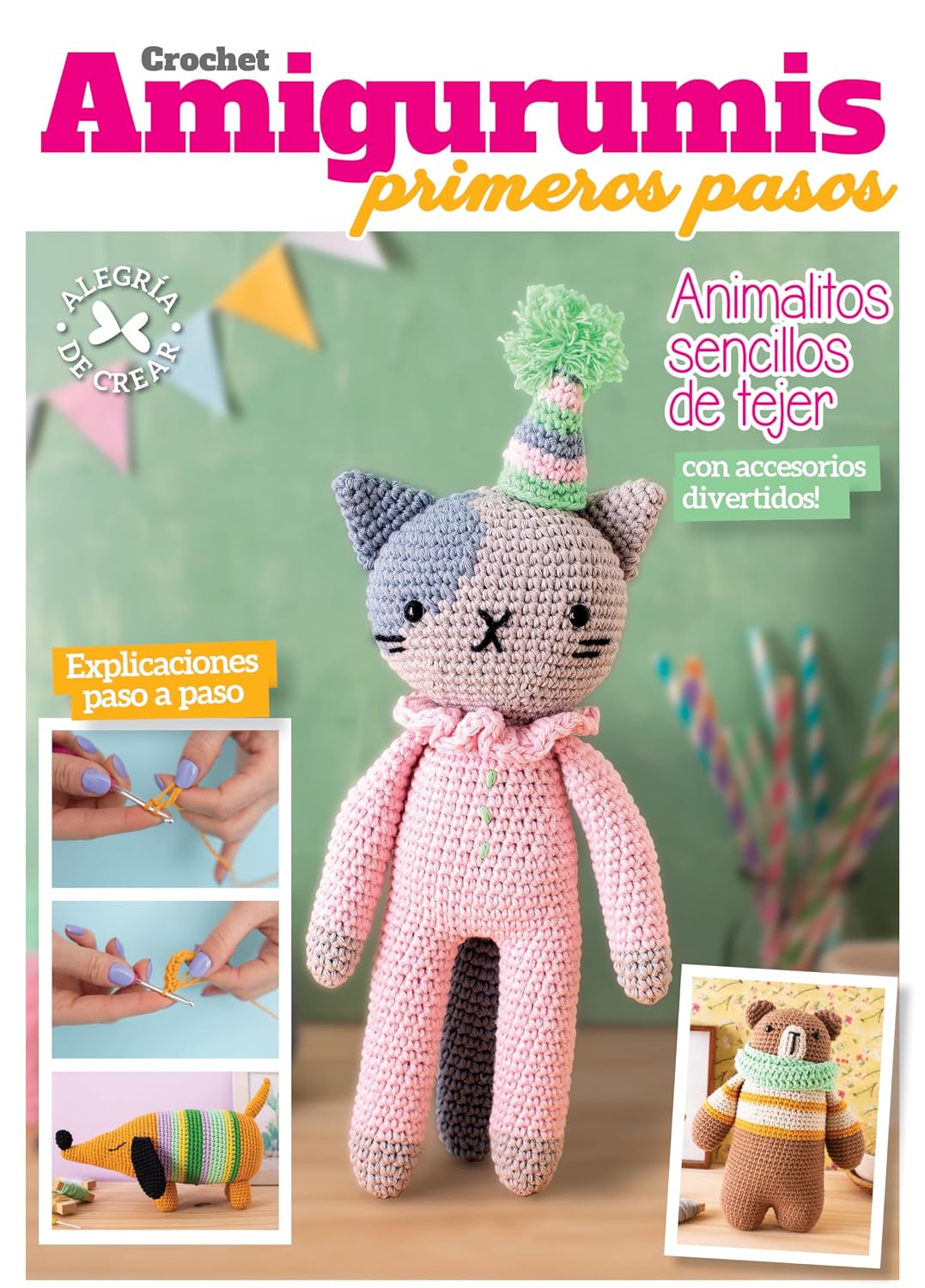 Crochet Amigurumis primeros pasos: Animalitos sencillos de tejer con accesorios divertidos (Spanish Edition) baixar livro de graça