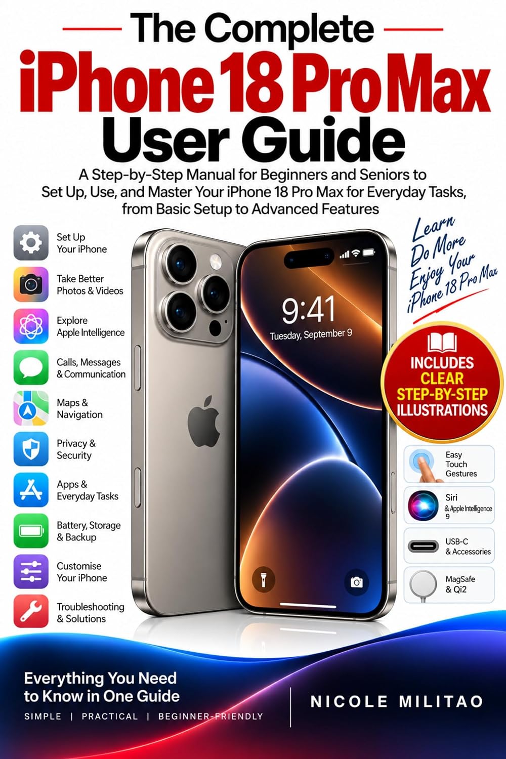 The Complete iPhone 18 Pro Max User Guide: A Step-by-Step Manual for Beginners and Seniors to Set Up, Use, and Master Your iPhone 18 Pro Max for Everyday... Setup to Advanced Features (English Edition) baixar o livro de graça