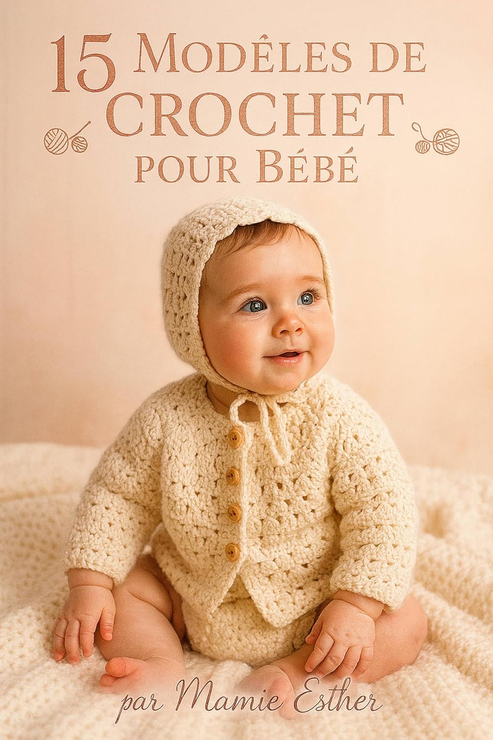15 Modèles de Crochet pour Bébé: Patrons Adorables et Faciles pour Vêtements, Accessoires et Couvertures au Crochet (French Edition) baixar o livro de graça