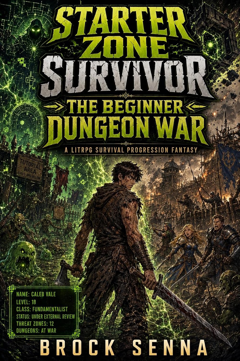 ler totalmente The Beginner Dungeon War: A LitRPG Survival Progression Fantasy (Starter Zone Survivor Book 2) (English Edition)