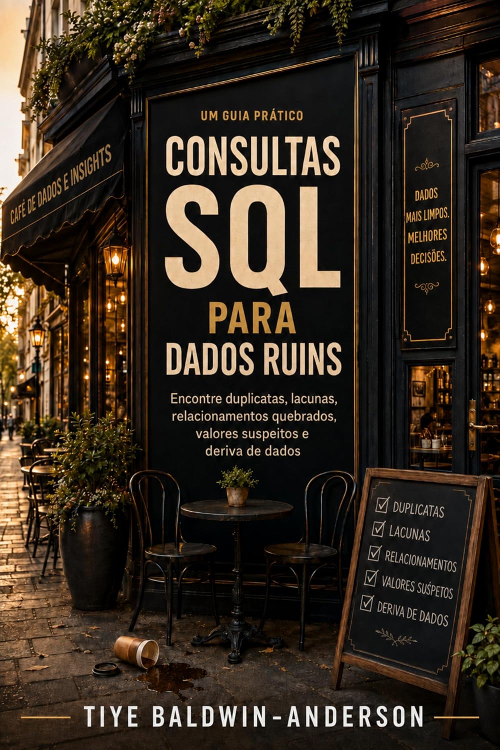 capítulo por capítulo baixar Consultas SQL para Dados Ruins: Encontre duplicatas, lacunas, relacionamentos quebrados, valores suspeitos e deriva de dados