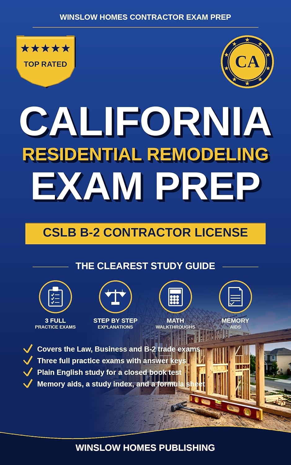 capítulo por capítulo baixar California Residential Remodeling Contractor Exam Prep: The Closed-Book Study System for the CSLB Law and Business and B-2 Trade Exams, With Practice Exams,... Contractor Exam Prep) (English Edition)
