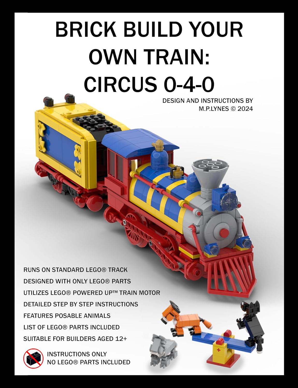 BRICK BUILD YOUR OWN TRAIN: CIRCUS 0-4-0 (English Edition) baixar o livro de graça
