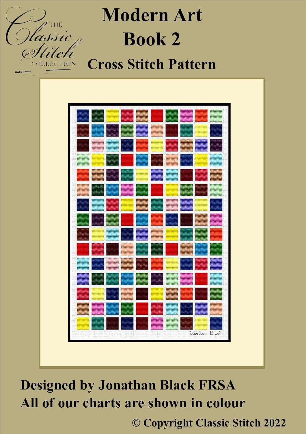 ler totalmente Modern Art Book 2 Cross Stitch Pattern (English Edition)
