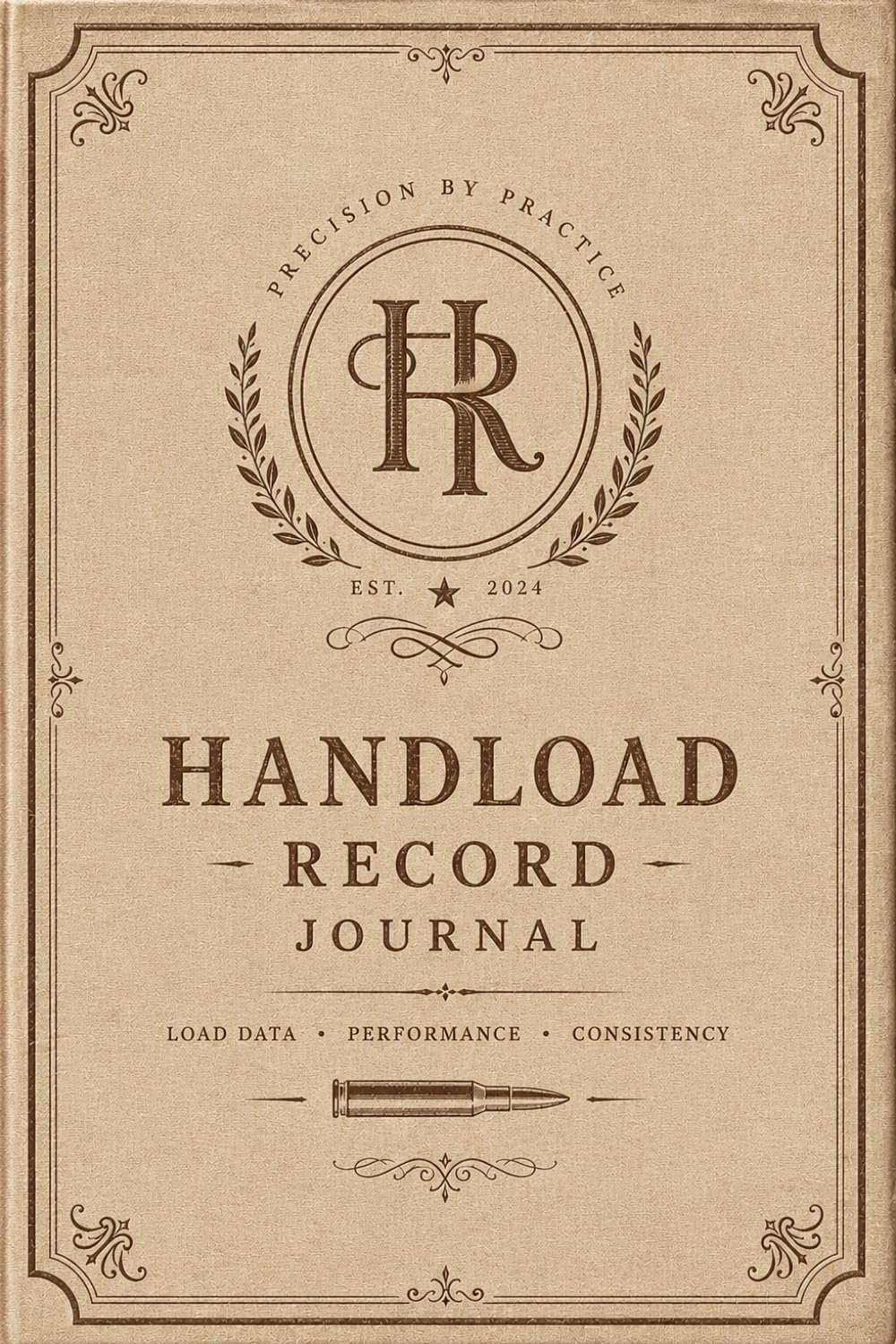Handload Record Journal: Ammunition Reload Notebook for Powder Testing, Brass Tracking, Primer Information and Shooting Results baixar livro de graça