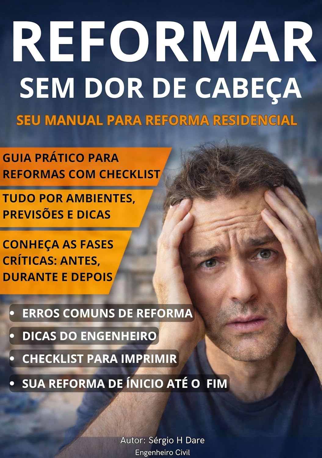 ler totalmente Reformar Sem Dor de Cabeça: Guia Prático para Reforma Residencial: Guia Prático para Planejar, Organizar e Executar Reformas Residenciais sem Erros