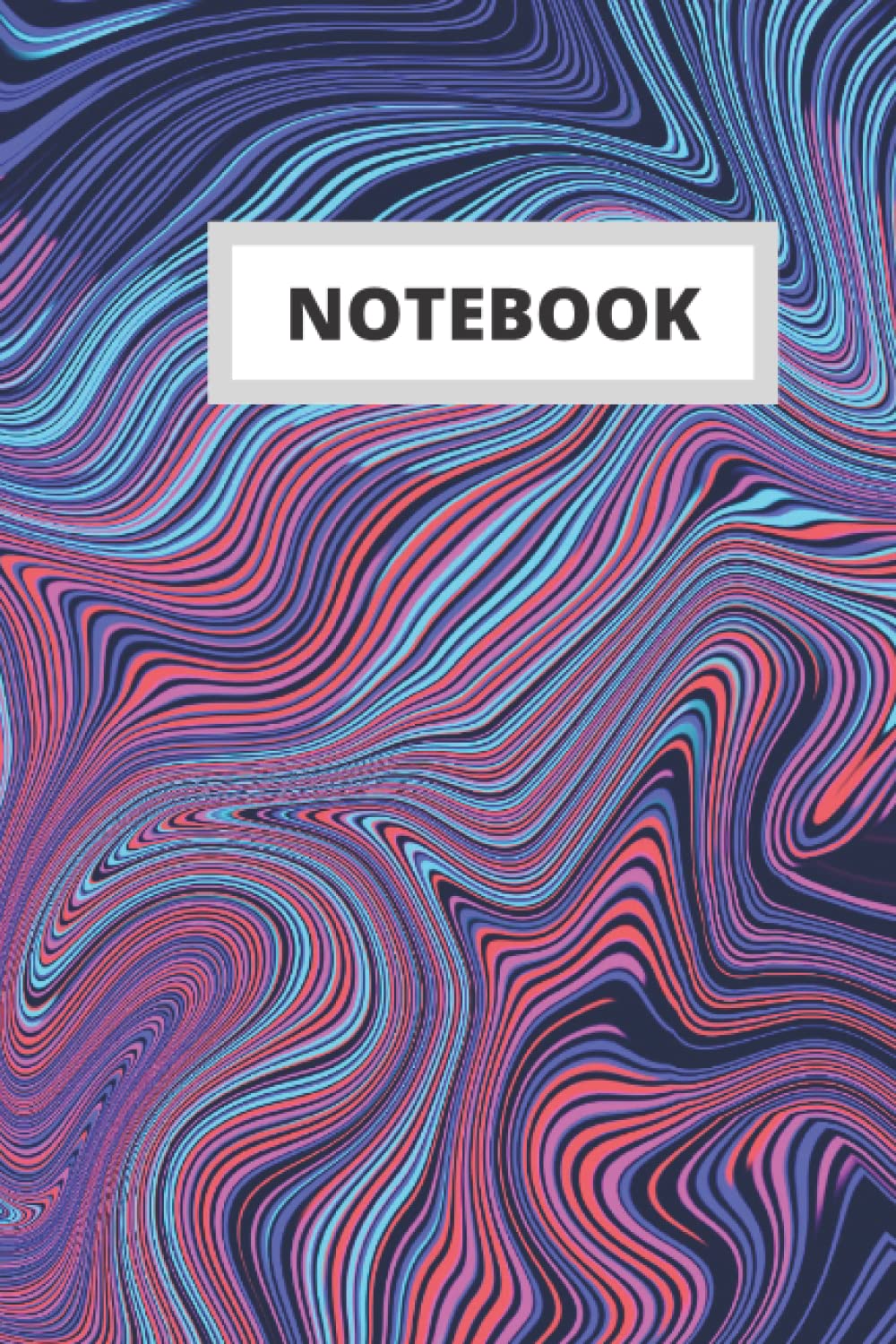 Notebook: Blue Pattern Notebook baixar o livro de graça