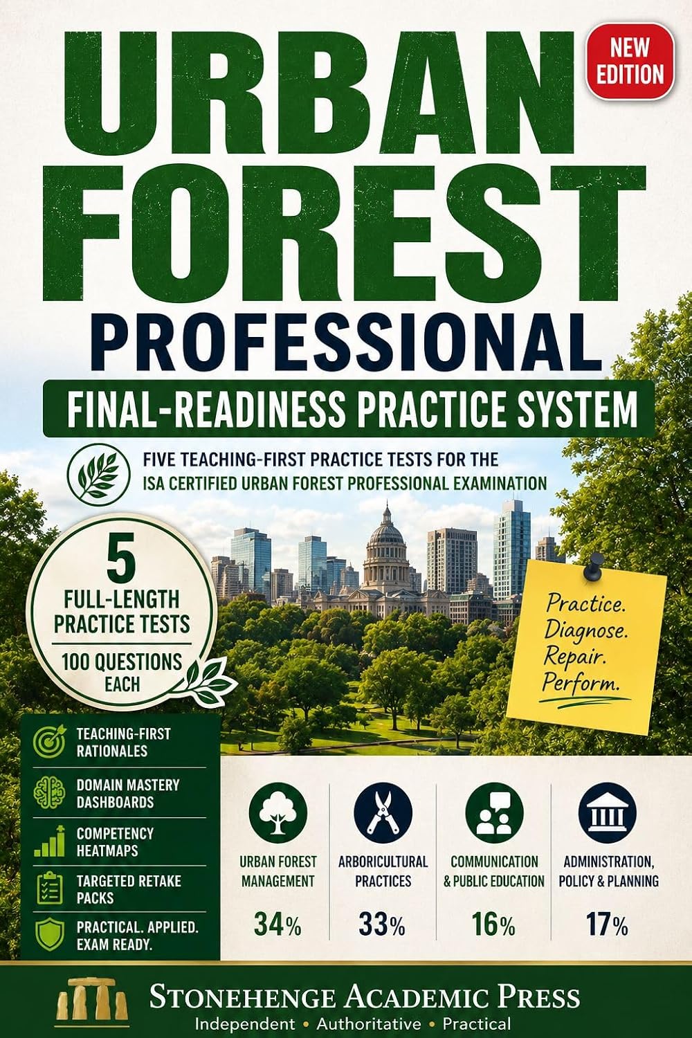 URBAN FOREST PROFESSIONAL FINAL-READINESS PRACTICE SYSTEM: FIVE TEACHING-FIRST PRACTICE TESTS FOR THE ISA CERTIFIED URBAN FOREST PROFESSIONAL EXAMINATION (English Edition) baixar o livro de graça