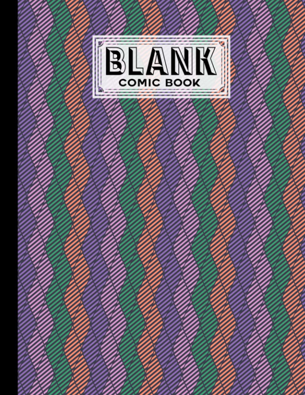 ler totalmente Blank Comic Book: Rhombus Cover Blank Comic Book, Create Your Own Story, Journal, Notebook, Sketchbook for Kids and Adults, 120 Pages - Size 8.5" x 11" Notebook by Wiebke John