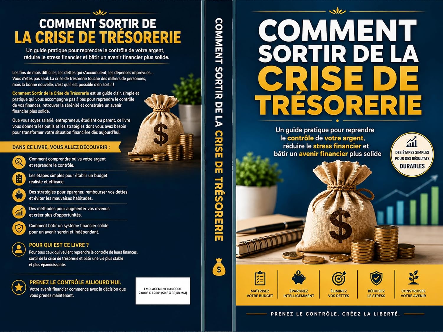 « Comment surmonter une crise de trésorerie ? »: Un guide pratique pour reprendre le contrôle de votre argent, réduire le stress financier et bâtir un avenir financier plus solide. (French Edition) baixar o livro de graça