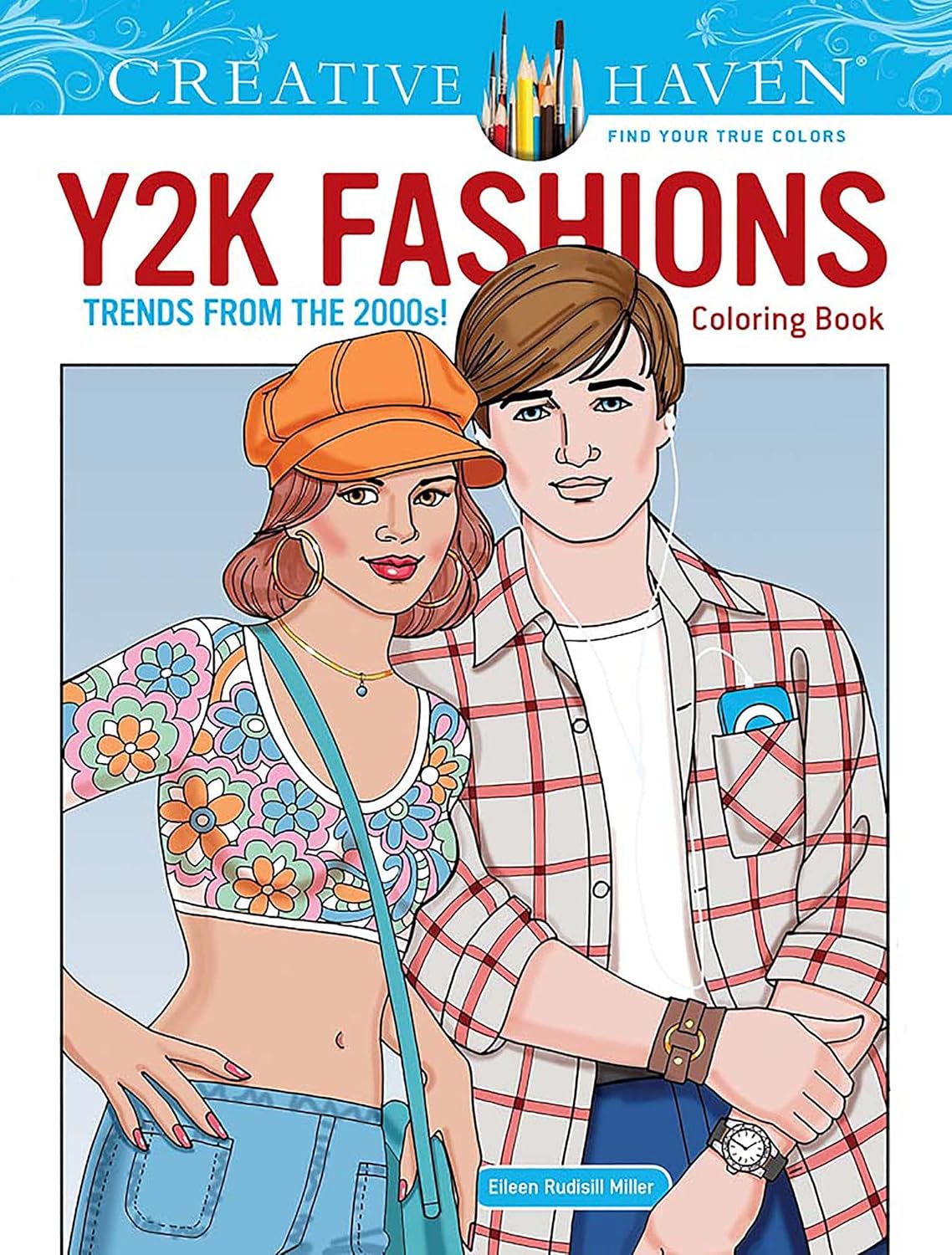 ler totalmente Creative Haven Y2K Fashions Coloring Book: Trends from the 2000s!