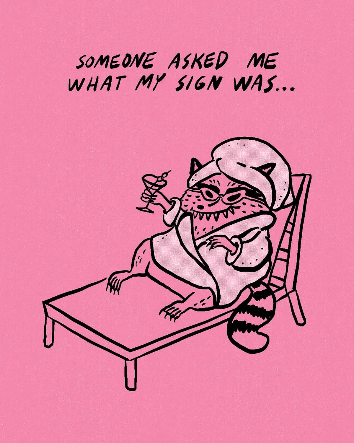 capítulo por capítulo baixar Humor Us Greeting Cards: Just For Laughs - Someone asked me what my sign (Pack of 6)