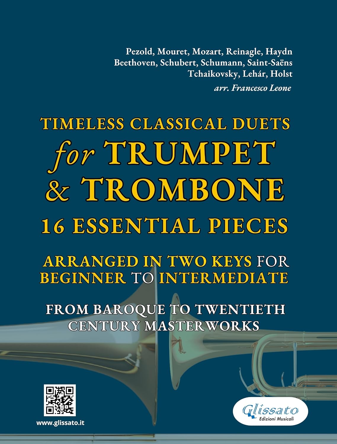ler totalmente Easy Classical Duets for Bb Trumpet and Bass Clef Trombone: 16 Famous Classical Pieces in Two Keys for Lessons, Sight-Reading, Recitals and Ensemble Practice... Classical Duets for Winds) (English Edition)