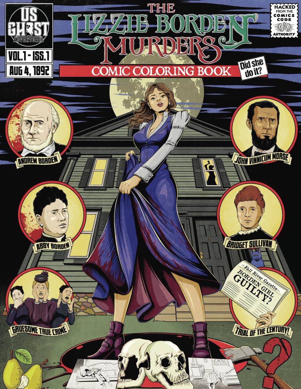 ler totalmente The Lizzie Borden Murders: Comic Coloring Book