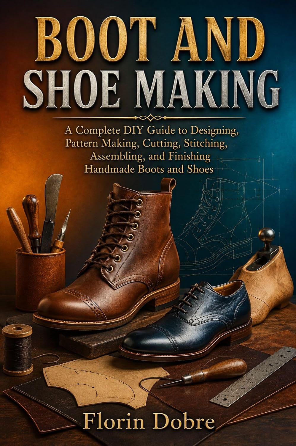 ler totalmente BOOT AND SHOE MAKING: A Complete DIY Guide to Designing, Pattern Making, Cutting, Stitching, Assembling, and Finishing Handmade Boots and Shoes (English Edition)