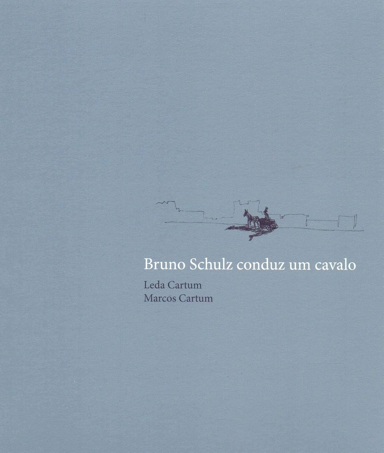 Bruno Schulz conduz um cavalo