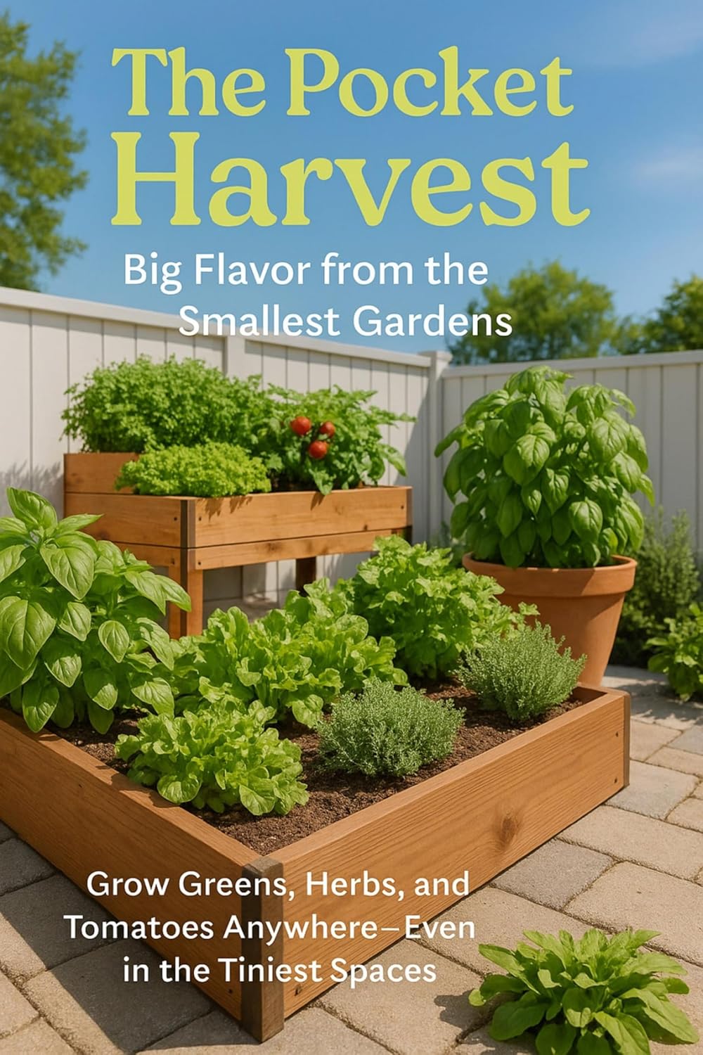 ler totalmente The Pocket Harvest: Big Flavor from the Smallest Gardens: Grow Greens, Herbs, and Tomatoes Anywhere—Even in the Tiniest Spaces (English Edition)