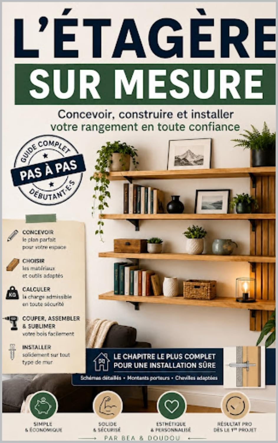 ler totalmente L’Étagère Sur Mesure: Concevoir, construire et installer votre rangement en toute confiance — même sans expérience en bricolage (French Edition)